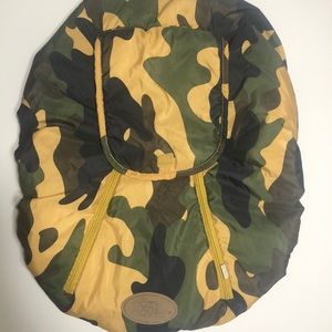 Cozy Cover; camo infant carrier cover